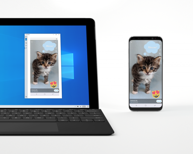 У Windows 10 з’явилася опція відображення смартфона на комп’ютері