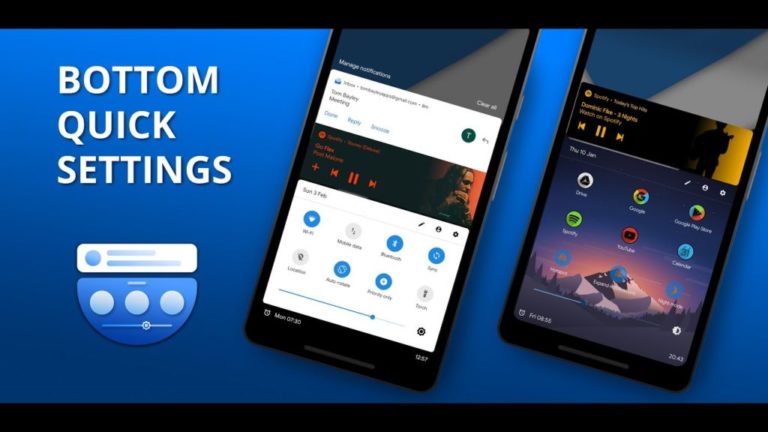 Як на Android перенести панель повідомлень в нижню частину екрана