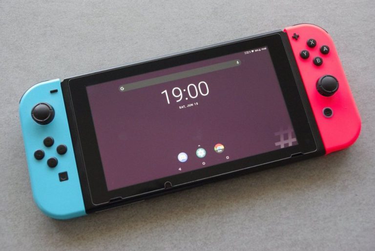 Портативную игровую приставку Nintendo Switch стало возможно превратить в планшет с Android 8.1 Oreo