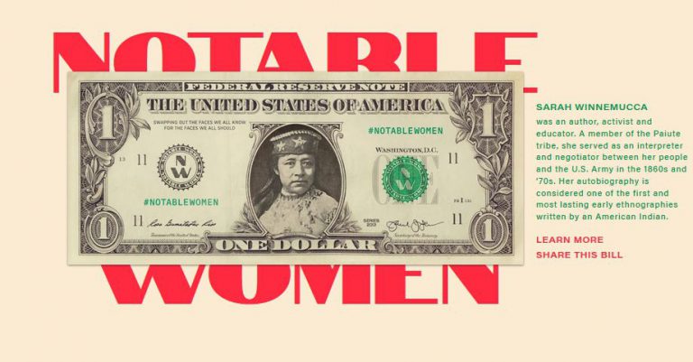 На долларах США хотят размещать женщин: дополненная реальность показывает, как это будет выглядеть