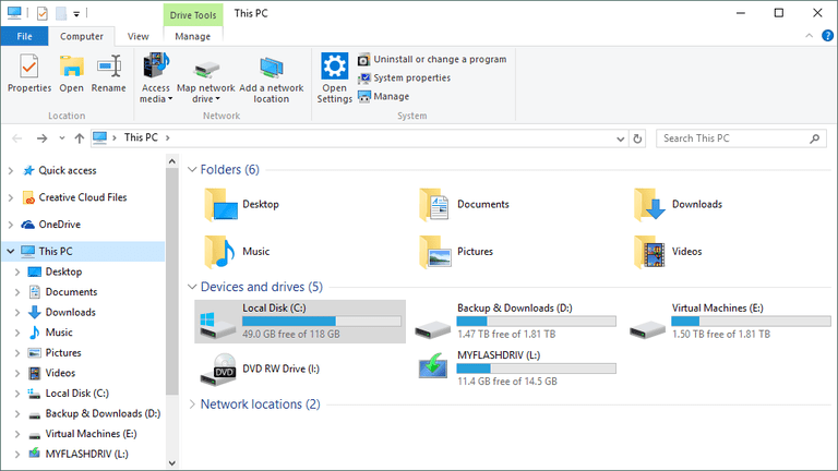 Как сделать иконки внешних дисков индивидуальными в Windows 10