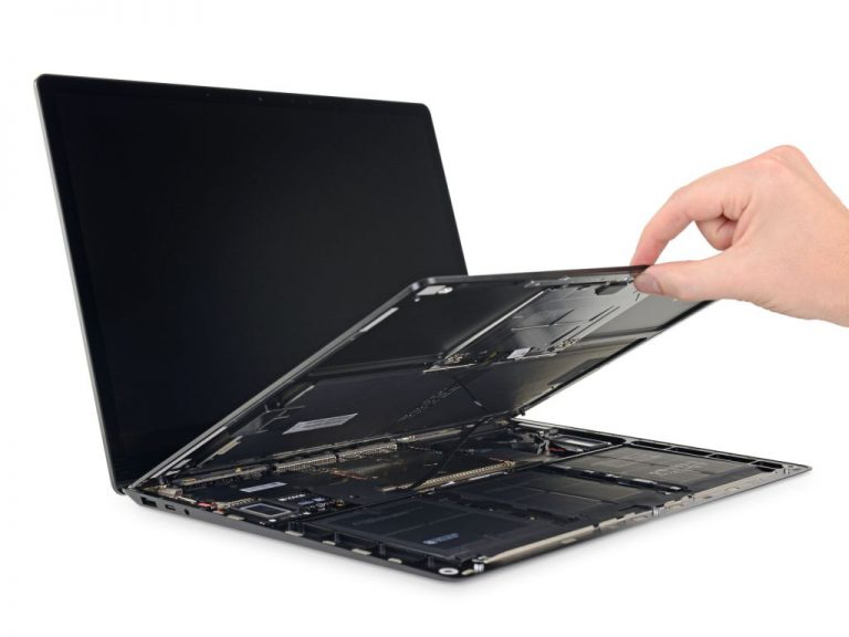 Surface Laptop 3 можно разобрать, не сломав его