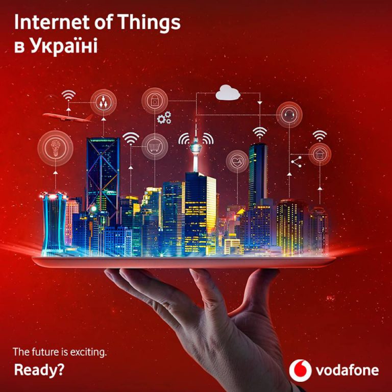 Vodafone підготував мережу для інтернету речей до комерційного запуску