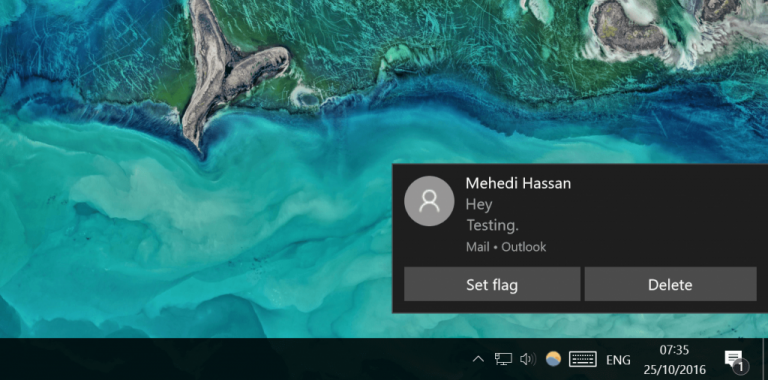 Как в Windows 10 скрыть оповещение с помощью клавиатуры