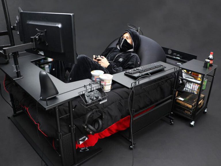 Японці створили ліжко для хардкорних геймерів