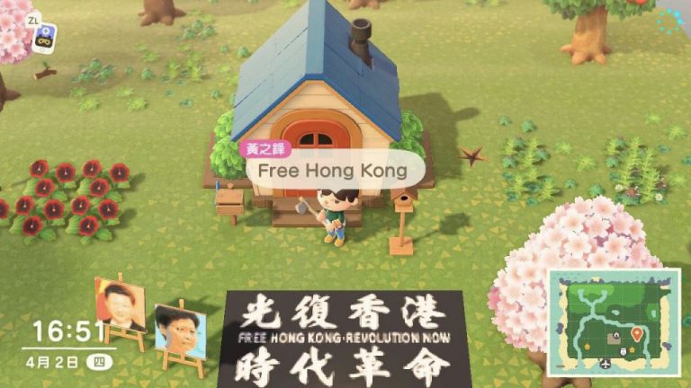 Протестующие Гонконга выбрали новую площадку – игру Nintendo Animal Crossing