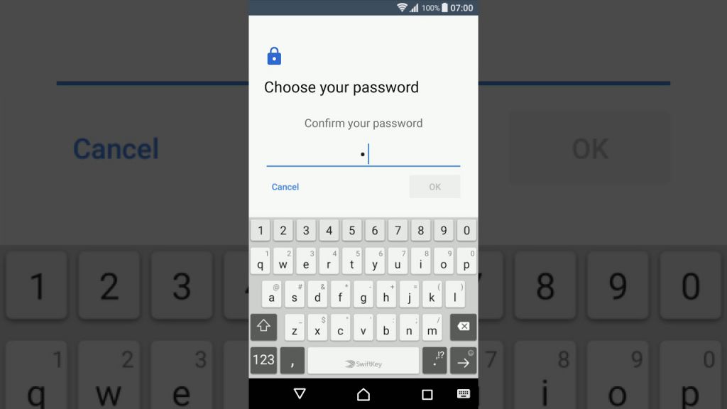android-password