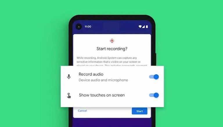 Как на Android 11 записывать экран на видео
