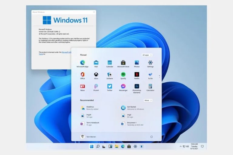 Вид Windows 11 раскрыт до официального анонса