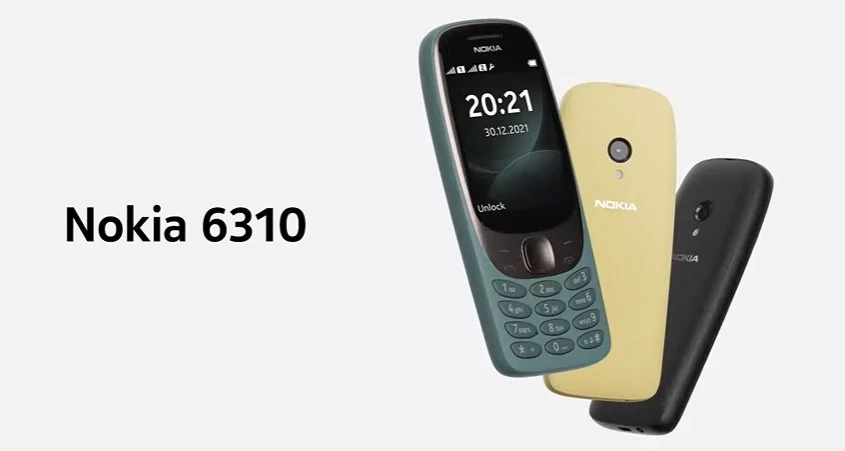 Відродився ще один легендарний кнопковий телефон – Nokia 6310