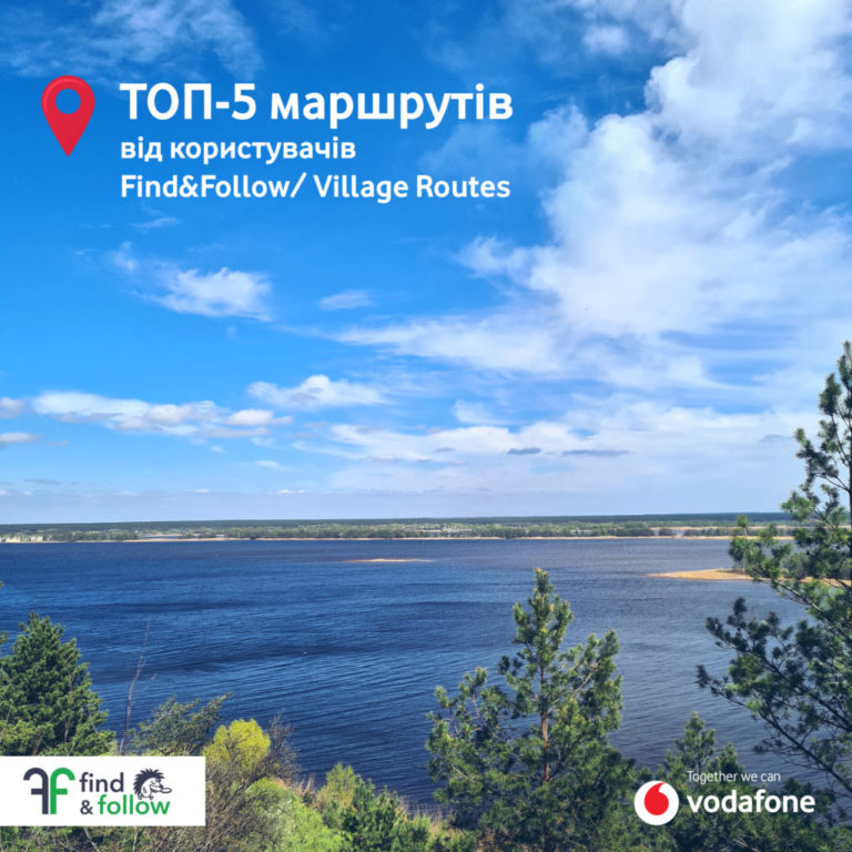 ТОП-5 напрямків для подорожей на великі вихідні За рейтингом туристичного проєкту Vodafone – Find&Follow. Village Routes