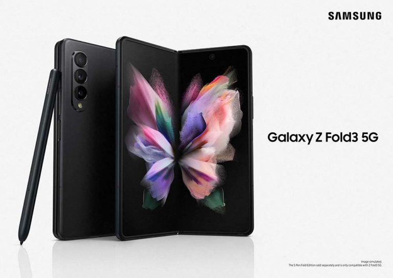 Galaxy Z Fold3: экран 7,6 дюймов, Snapdragon 888, пять камер