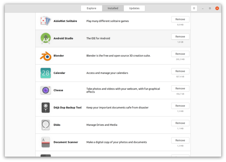 Как в Ubuntu / Linux удалить программу