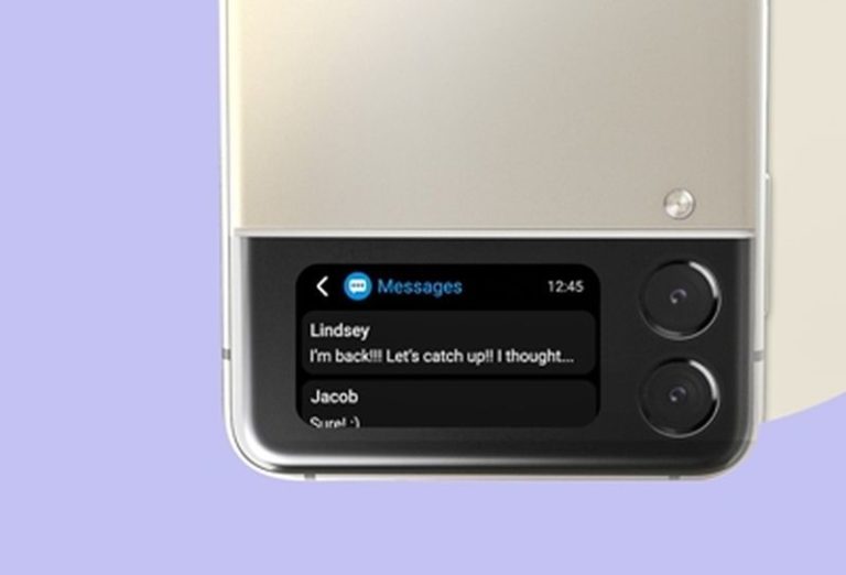 Как на Galaxy Z Flip 3 запустить любое приложение на его внешнем экране