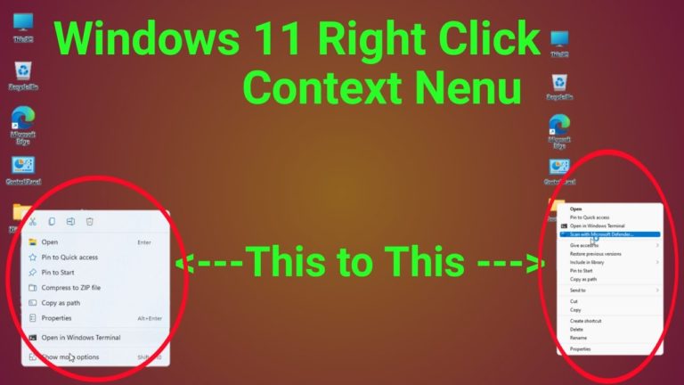 Як у Windows 11 стандартно відкривати повне меню по правій кнопці миші