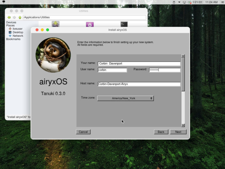 AiryxOS хоче стати macOS з відкритим вихідним кодом і підтримкою додатків для Mac