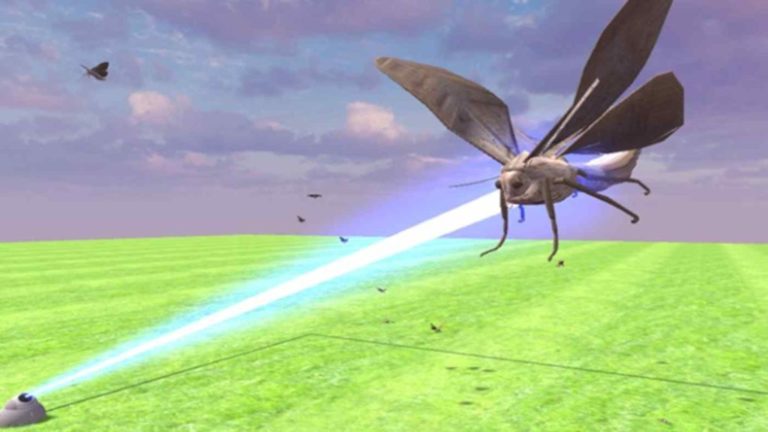 В Японии создали лазерные зенитные установки против насекомых