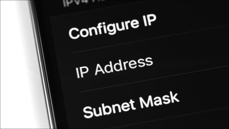 Как на iPhone изменить IP-адрес