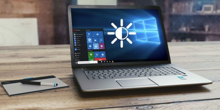 Отключение автоматической яркости в Windows 10 или 11