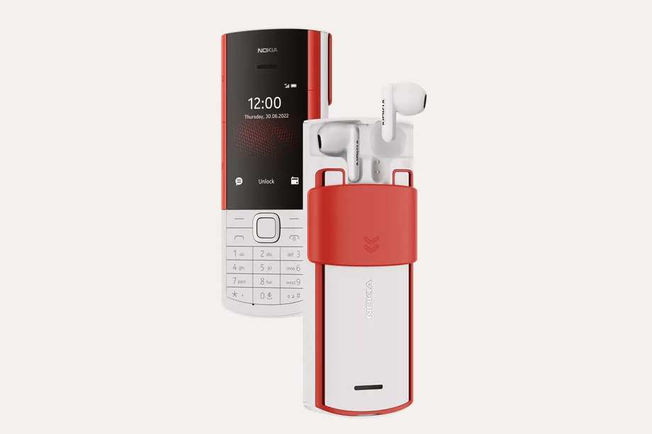 Nokia випустила телефон з вбудованими навушниками