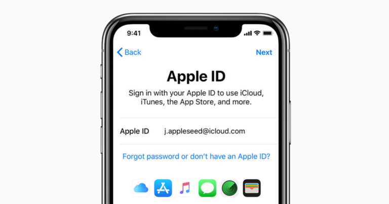 Как изменить пароль Apple ID