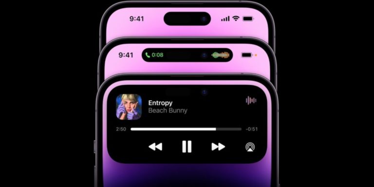 Полный список приложений и функций с поддержкой Dynamic Island на iPhone 14 Pro