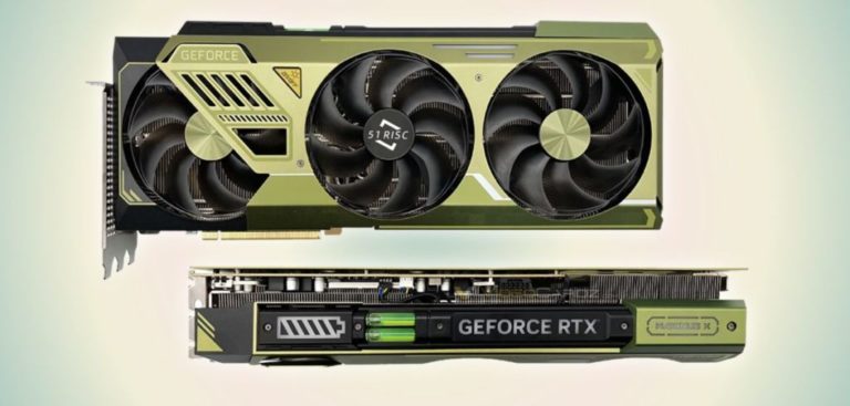 Видеокарта GeForce RTX 4090 поставляется со строительным уровнем – она тяжелая и надо следить за ее провисанием