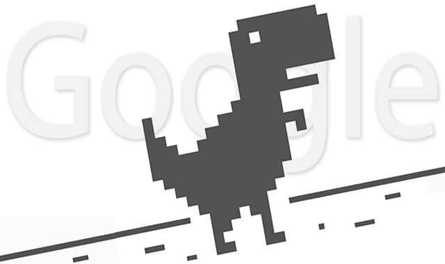 Как на экране блокировки iPhone получить игру с динозавром, доступную в Google Chrome