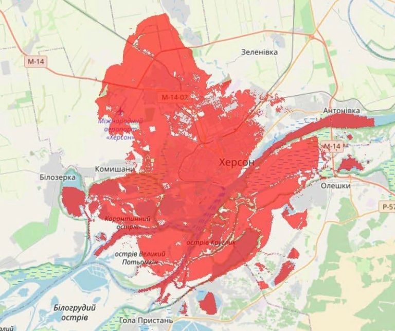 Vodafone предоставил бесплатную связь на освобожденных территориях Херсона