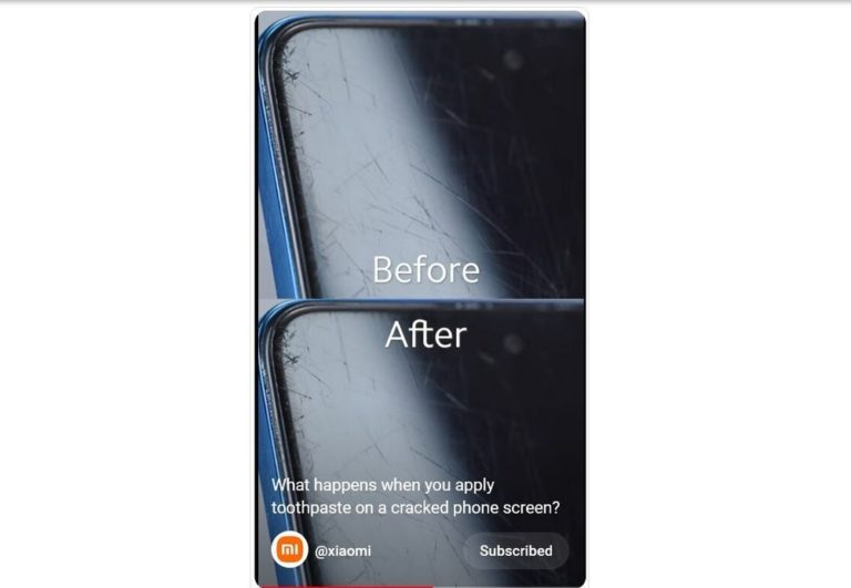 Зубная паста вредит экрану смартфона — Xiaomi не рекомендует полировать стекло телефона