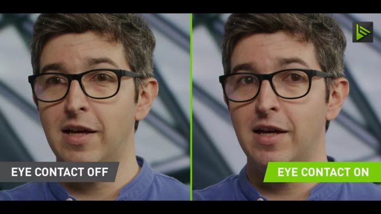 Технологія NVIDIA Broadcast підробляє очі ведучих у прямих ефірах