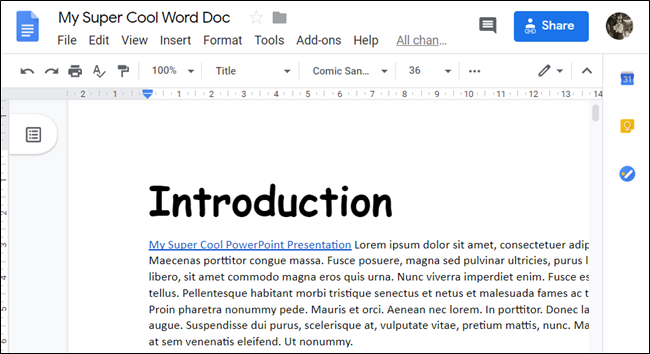 Как использовать структуру документа в Google Docs