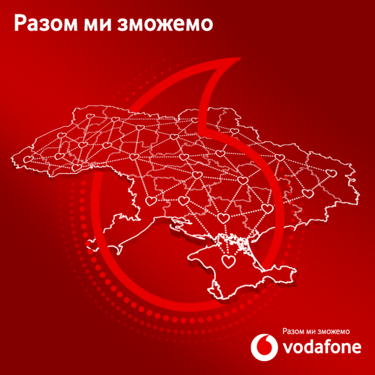 Vodafone інвестував 11,5 млрд грн у підтримку країни