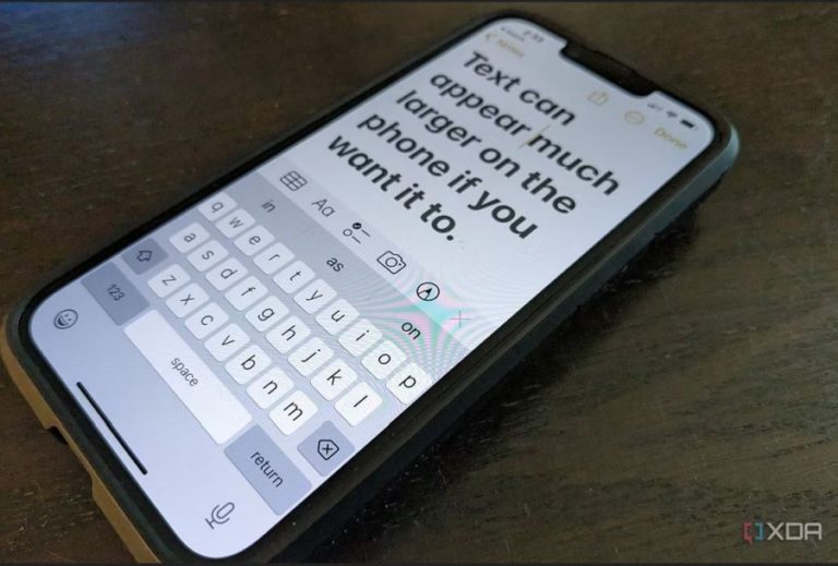Як змінити розмір тексту на iPhone