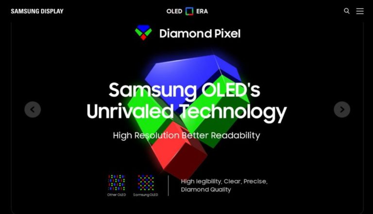 Samsung запустила сайт, який показує, що в телефоні OLED-екран або ні
