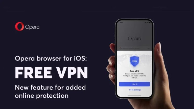 На iPhone стал доступен VPN от Opera – популярного браузера
