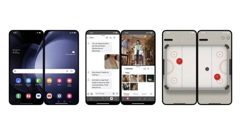 Samsung выпустила приложение, которое из двух iPhone делает один гибкий