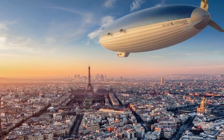 Дирижабль Solar Airship One обещает кругосветное путешествие без горючего