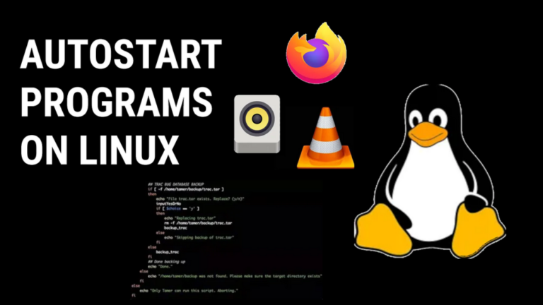 Как на Linux поставить автозапуск для программы