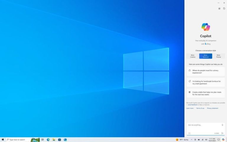 Windows 10 получила интеллект: Microsoft адаптировала искусственный интеллект Copilot
