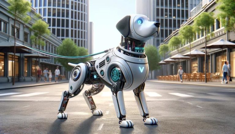 Створено штучний інтелект для собак-роботів, які слугуватимуть поводирями