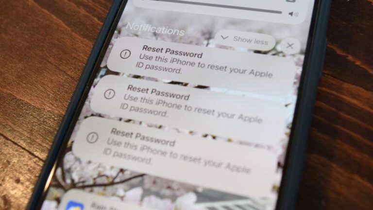 Систему сброса паролей на iPhone используют для похищения аккаунтов Apple