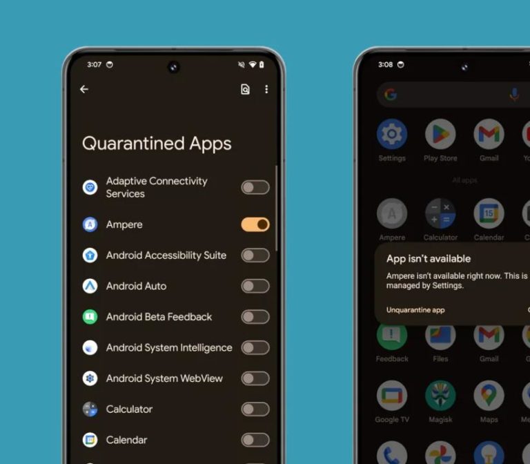Android 15 вводит карантин для приложений