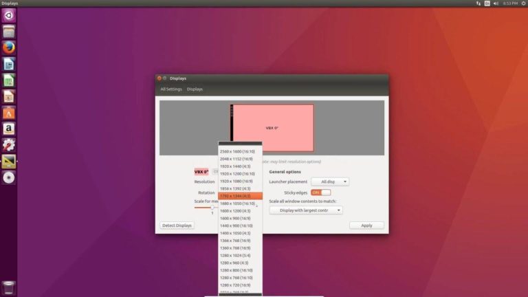 Как настроить разрешение экрана в Windows, MacOS и Ubuntu