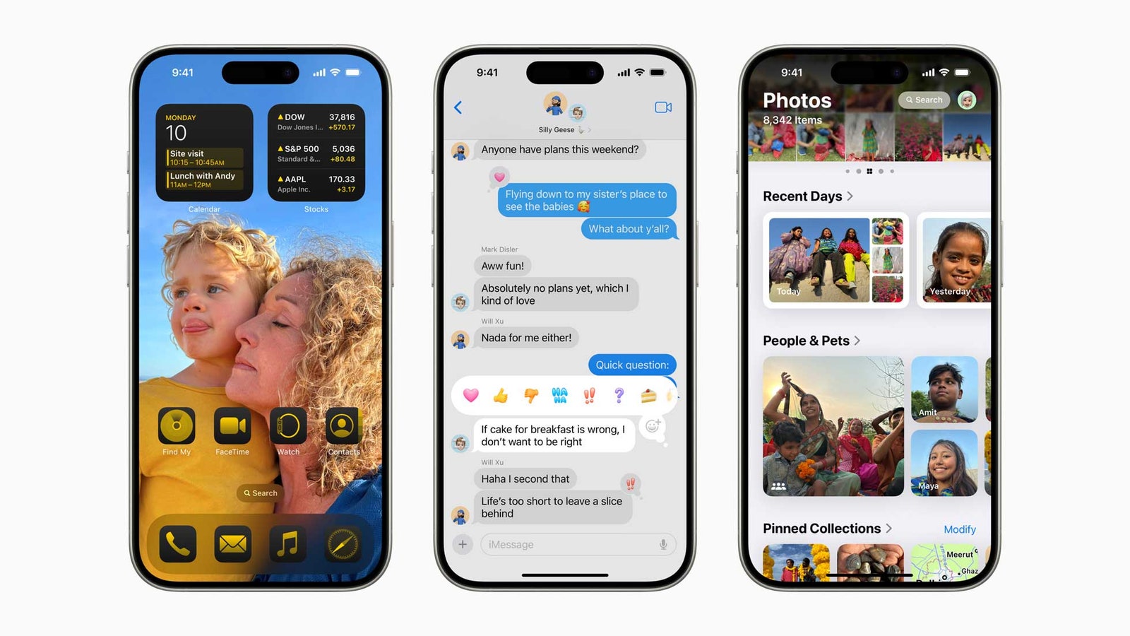 iOS 18 brings new ways to customize iPhone additional ways to stay connected in Messages the biggestever redesign of the...