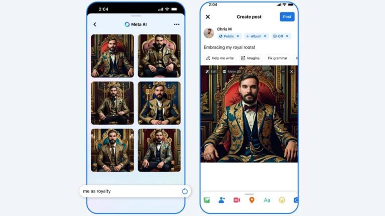 У Facebook та Instagram запустили генератор зображень Imagine зі штучним інтелектом