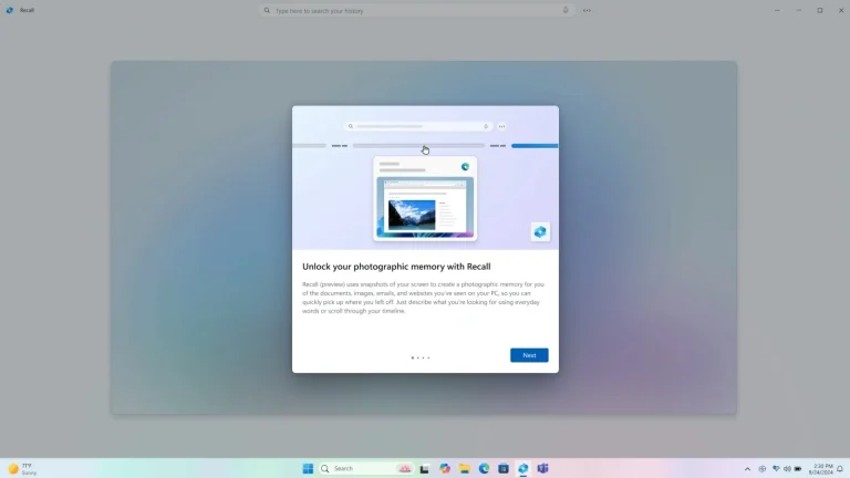 Microsoft представила функцію Recall для Windows 11: конфіденційність під контролем