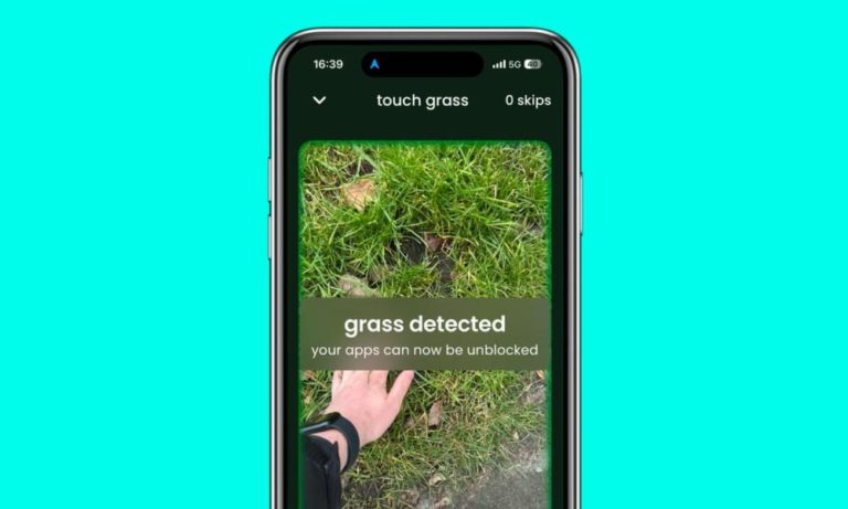 Це додаток змусить вас погладити траву, щоб розблокувати соцмережі