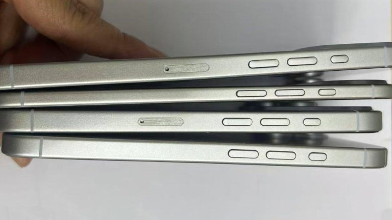 iPhone 17 Air такой тонкий, что едва хватает места для кнопок