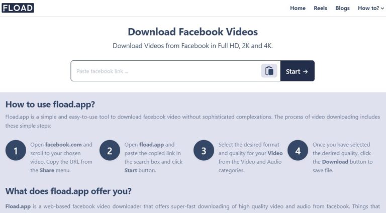 Как загружать видео с Facebook